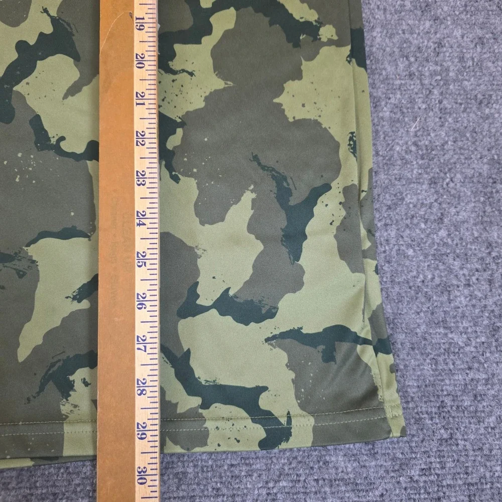 Adidas FC Dallas Soccer Jersey Large Green Camouflage Short‎ Sleeve Performance